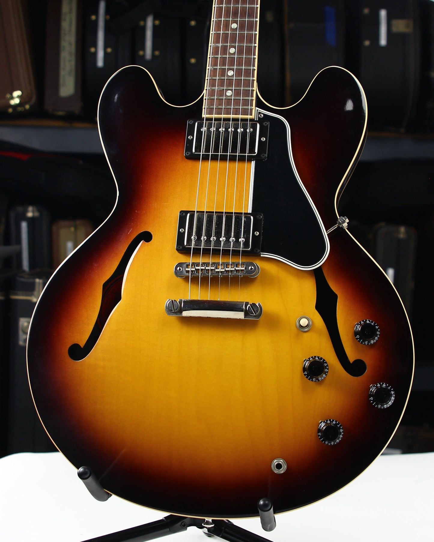 2013 Gibson Memphis ES-335 Dot Reissue Vintage Sunburst - Nickel Hardware, CLEAN, Semi-Hollow Body