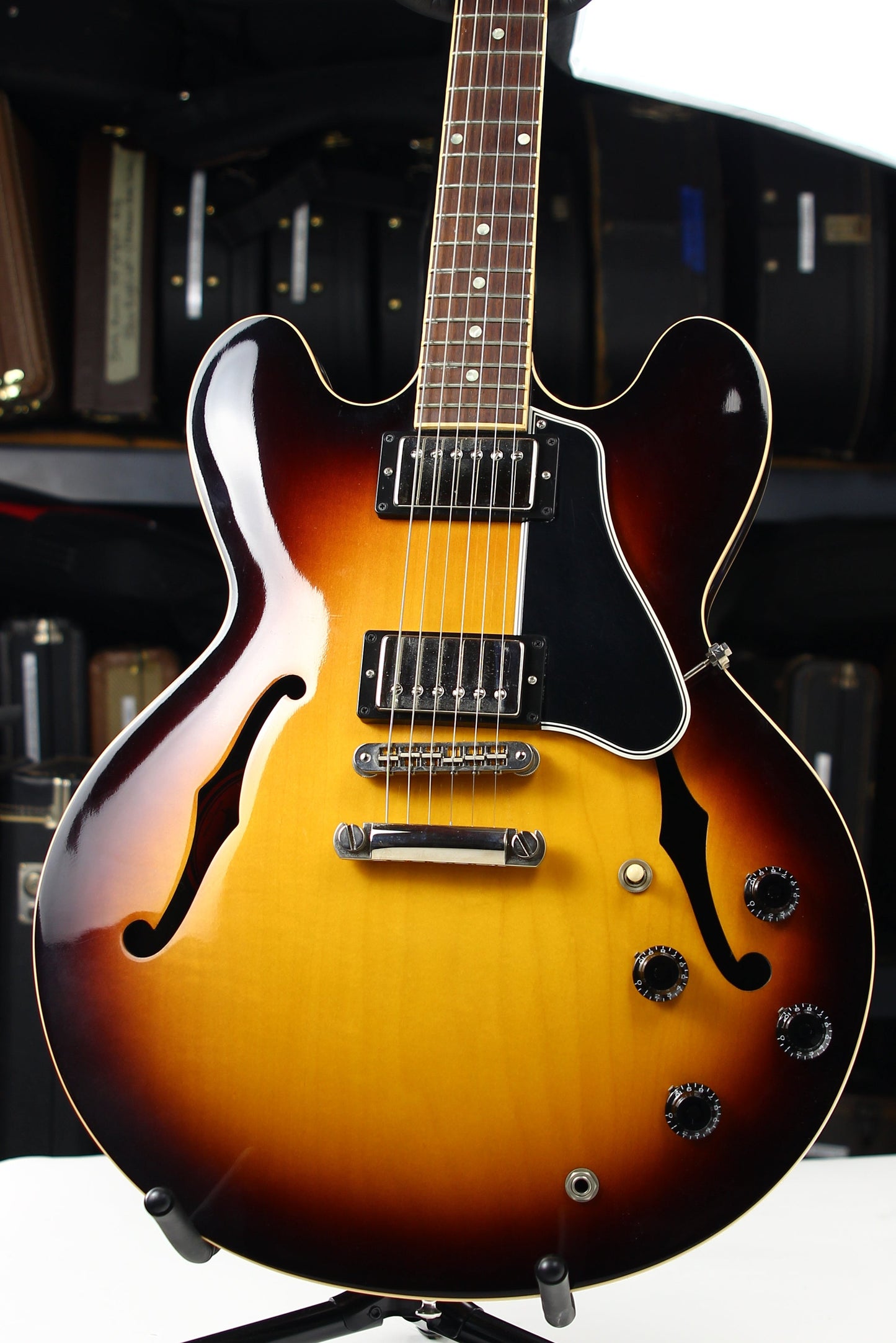 2013 Gibson Memphis ES-335 Dot Reissue Vintage Sunburst - Nickel Hardware, CLEAN, Semi-Hollow Body