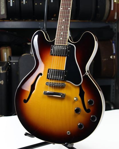 2013 Gibson Memphis ES-335 Dot Reissue Vintage Sunburst - Nickel Hardware, CLEAN, Semi-Hollow Body