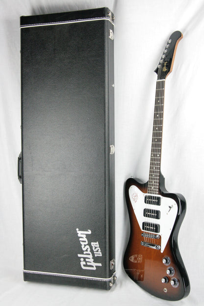NOS 2011 Gibson Firebird Non-Reverse SUNBURST 3 P90's w/ OHSC! MINT UNPLAYED!