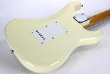 *SOLD*  1984-87 Fender Squier Japan Stratocaster --Left-Handed, MIJ, Olympic White, Hendrix-Vibe!