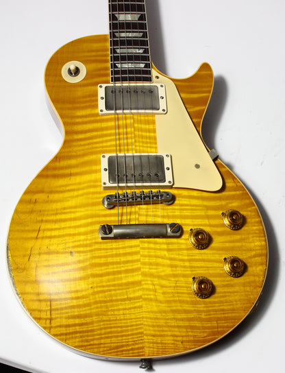 2023 Gibson Custom 1959 Les Paul Standard R9 Murphy Lab Ultra Heavy Aged '59 -- Lemon Burst, Historic, LP