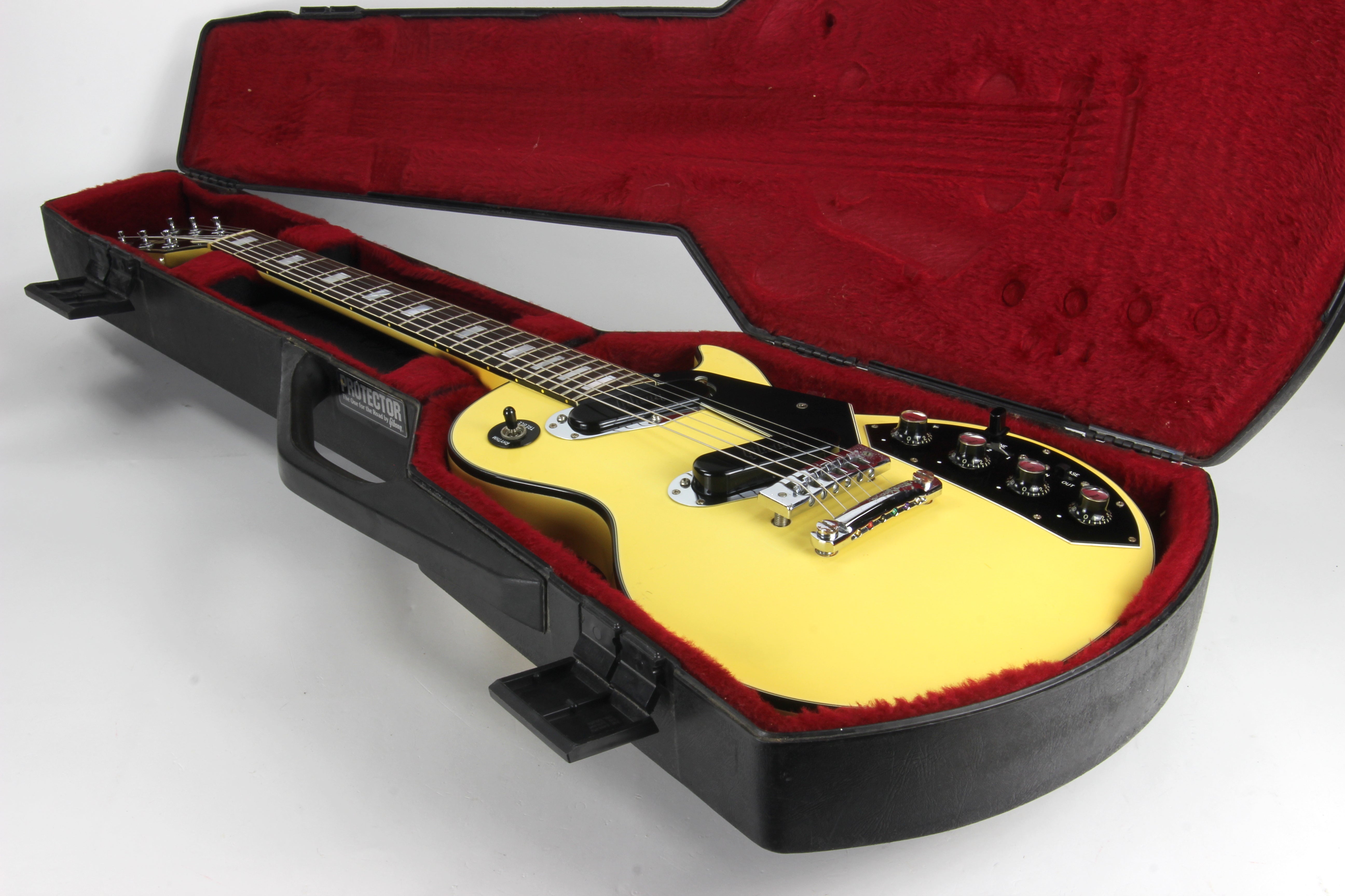 *SOLD*  1976 Gibson Les Paul Recording ALPINE WHITE Dual Output Jack Model Custom -- One Owner, CLEAN!