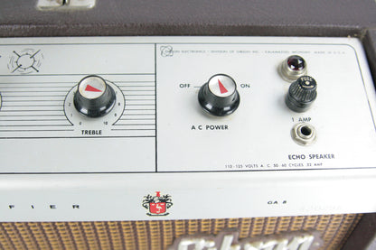 1962 Gibson Discoverer GA-8 Combo Amp NEAR MINT 1960's Tube Amp!