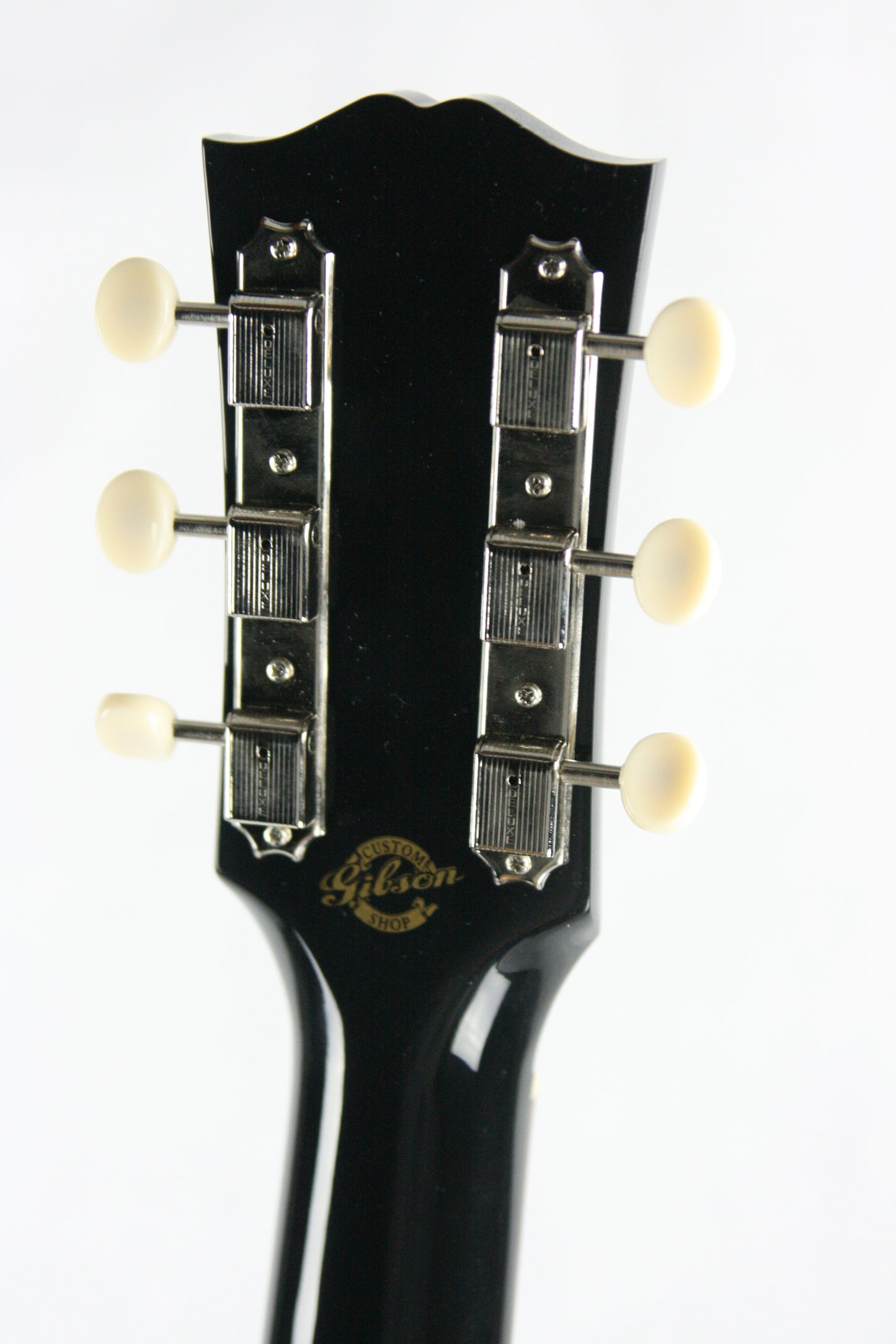 1960's Gibson Custom Shop Limited Edition J-45 BLACK! White Pickguard ebony 1968 style 50 dreadnought