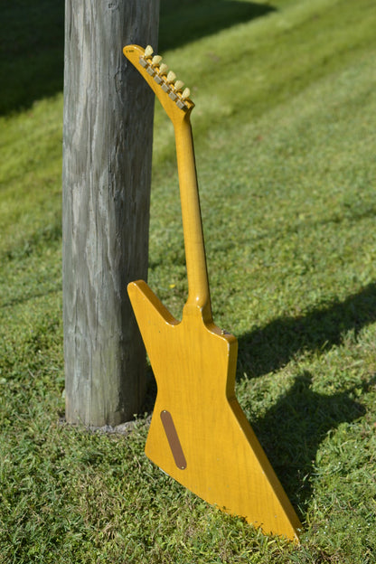 1958 Gibson Custom Shop Korina Explorer 50th Anniversary Historic Makeovers Deluxe - Brazilian Rosewood Fretboard + Throbaks!
