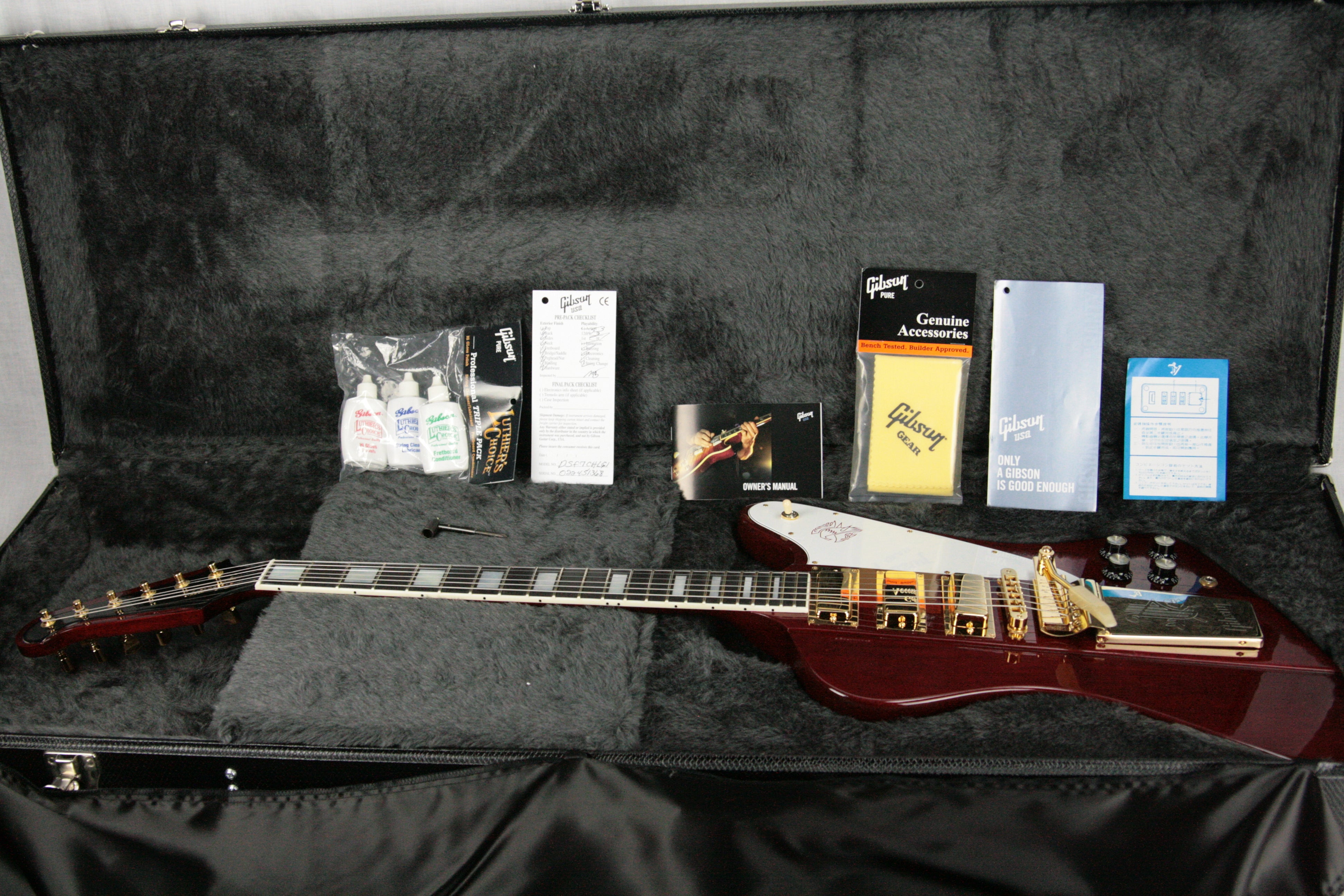 *SOLD*  2005 Gibson Firebird VII Cherry Red! EBONY Board! Limited Edition MINTY! Maestro