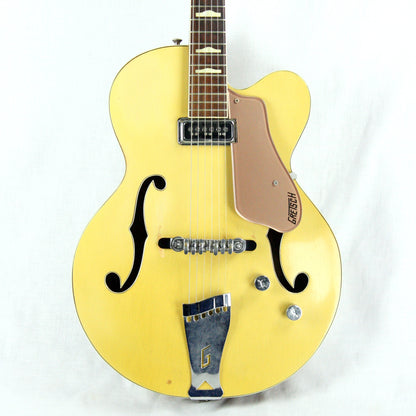 c. 1957 Gretsch Streamliner Bamboo Yellow Copper Mist! Transitional Electromatic 6189 Model! Anniversary 6120