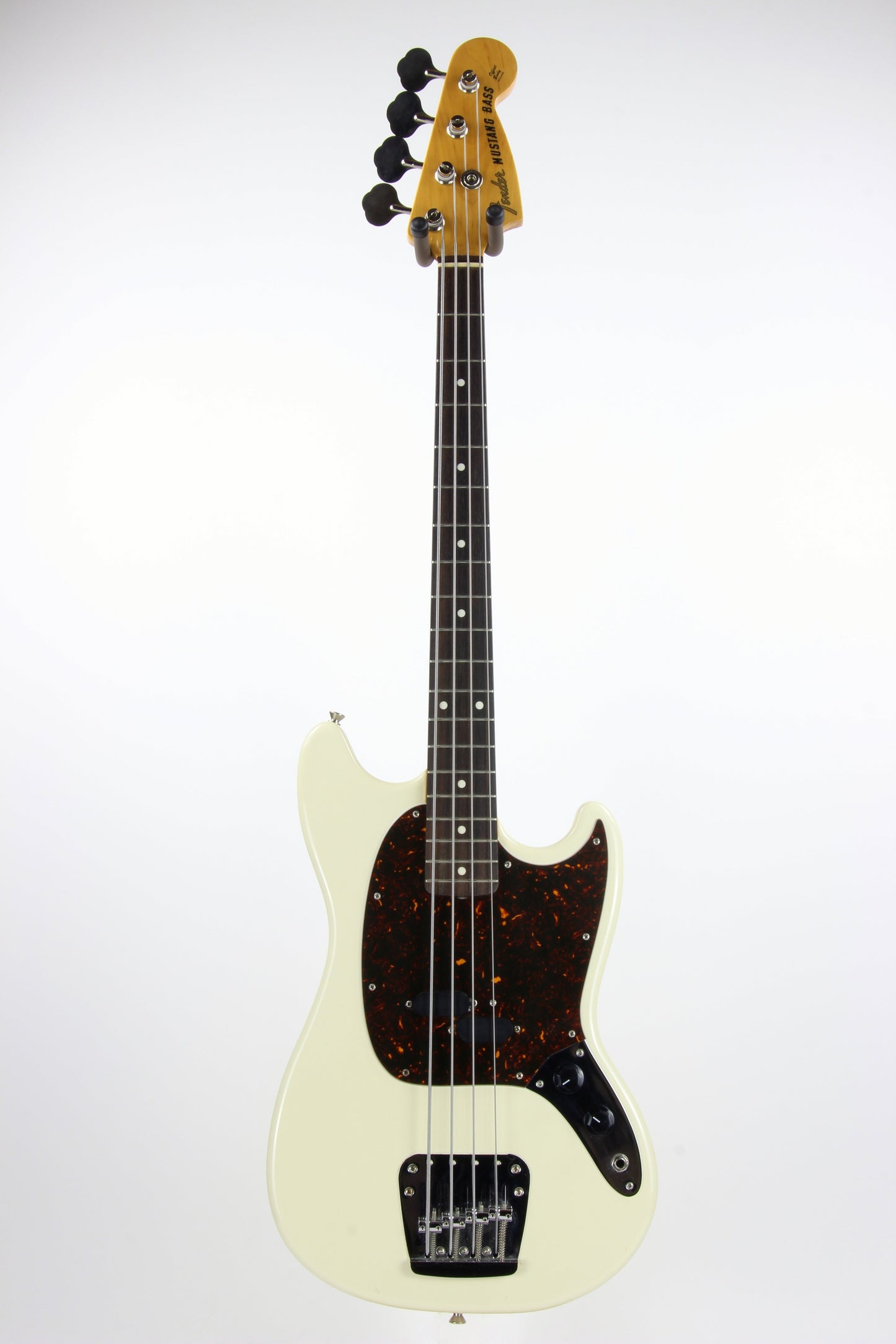 2004 Fender Japan Mustang Bass Olympic White - CIJ Shortscale Vintage Reissue MB-98