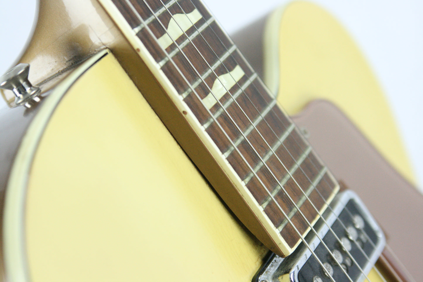 c. 1957 Gretsch Streamliner Bamboo Yellow Copper Mist! Transitional Electromatic 6189 Model! Anniversary 6120