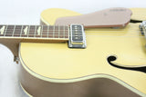 *SOLD*  c. 1957 Gretsch Streamliner Bamboo Yellow Copper Mist! Transitional Electromatic 6189 Model! Anniversary 6120