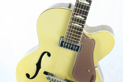 c. 1957 Gretsch Streamliner Bamboo Yellow Copper Mist! Transitional Electromatic 6189 Model! Anniversary 6120