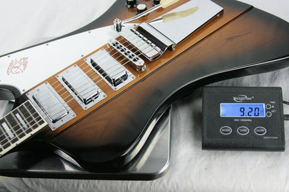 2005 Gibson Firebird VII Sunburst! EBONY Board! Chrome MINTY! Maestro