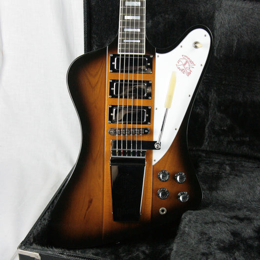 2005 Gibson Firebird VII Sunburst! EBONY Board! Chrome MINTY! Maestro