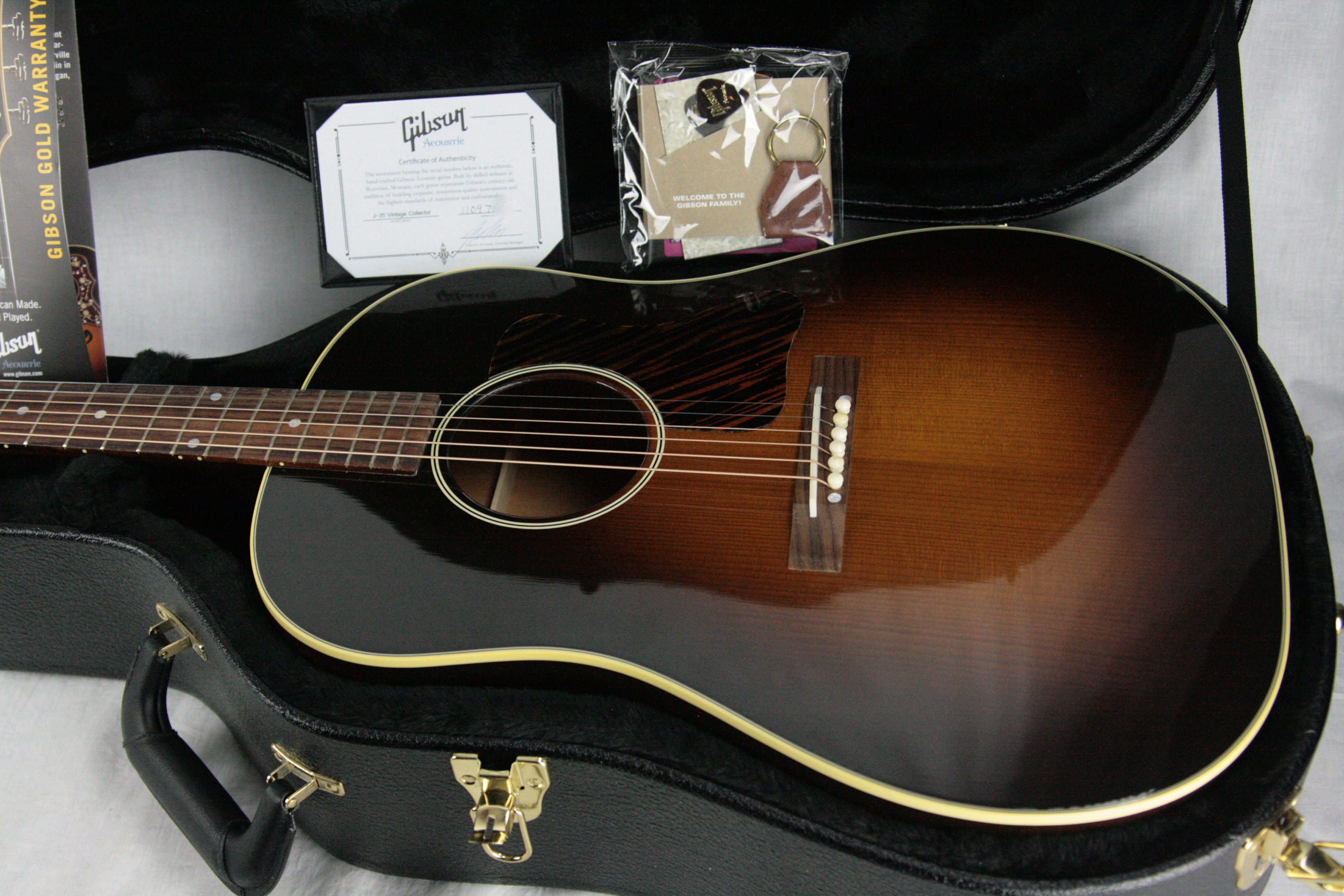 *SOLD*  2017 Gibson J-35 Vintage Collectors Edition Acoustic Guitar! MINT! j45 j200 aj
