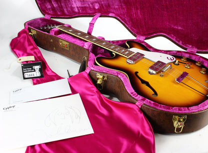 1999 Epiphone USA Collection John Lennon 1965 Casino Beatles ‘65 Limited Edition Sunburst - Low Number! Gibson