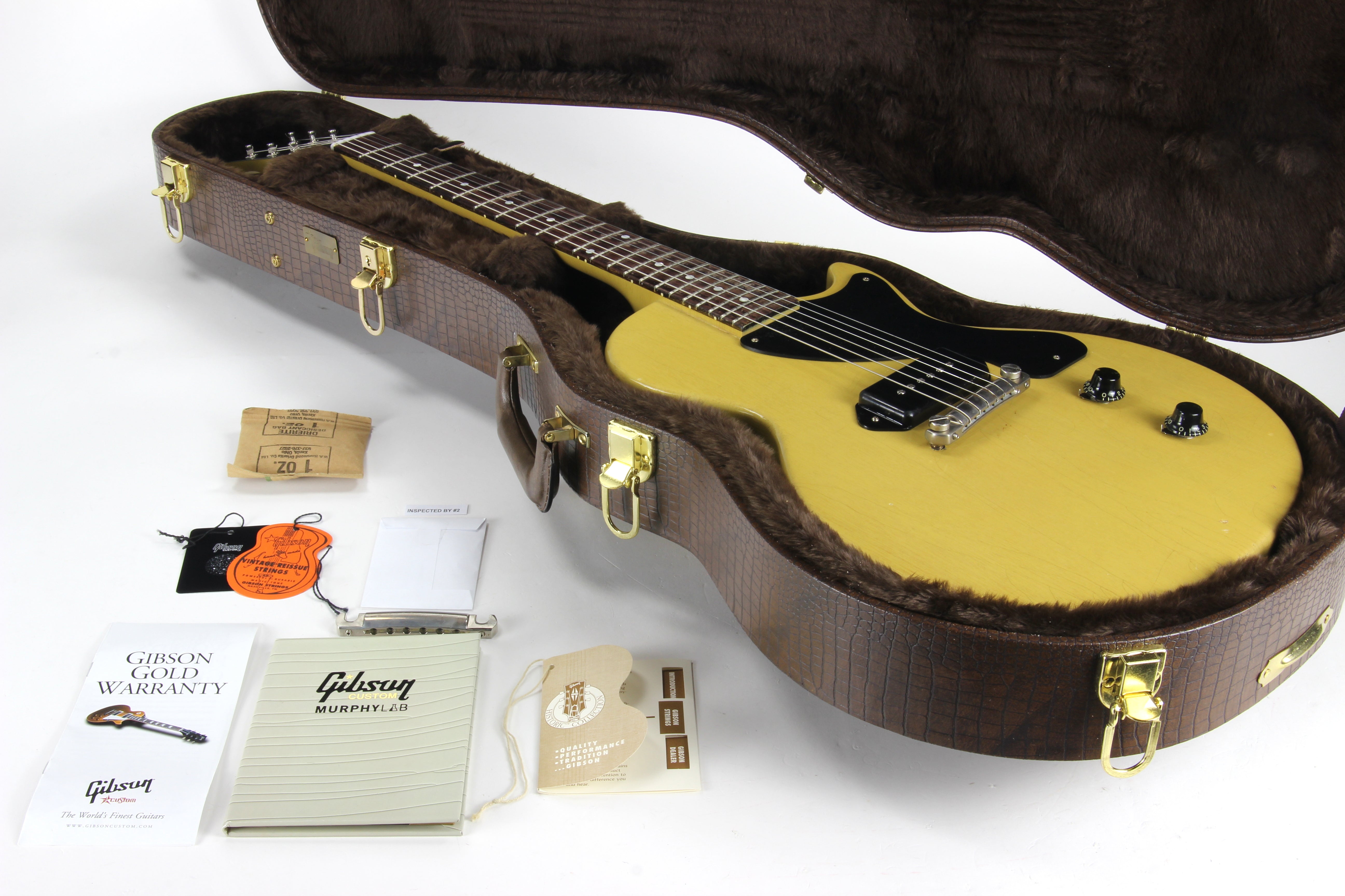 *SOLD*  2021 Gibson Custom Shop Murphy Lab AGED 1957 Les Paul TV Junior Jr. Reissue Ultra Light Aged