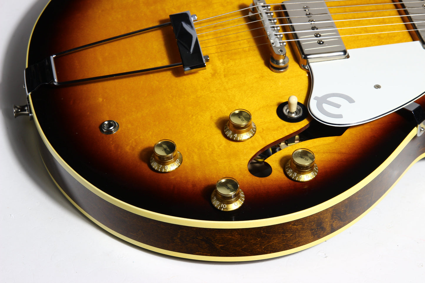 1999 Epiphone USA Collection John Lennon 1965 Casino Beatles ‘65 Limited Edition Sunburst - Low Number! Gibson