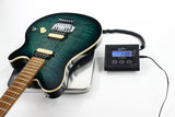 2023 Ernie Ball Music Man AXIS Flametop -- Roasted Neck, Yucatan Blue, EVH Type!