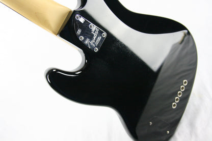 2014 Fender American Deluxe Jazz Bass V 5-String USA Black w/ Maple Neck Block Inlays!