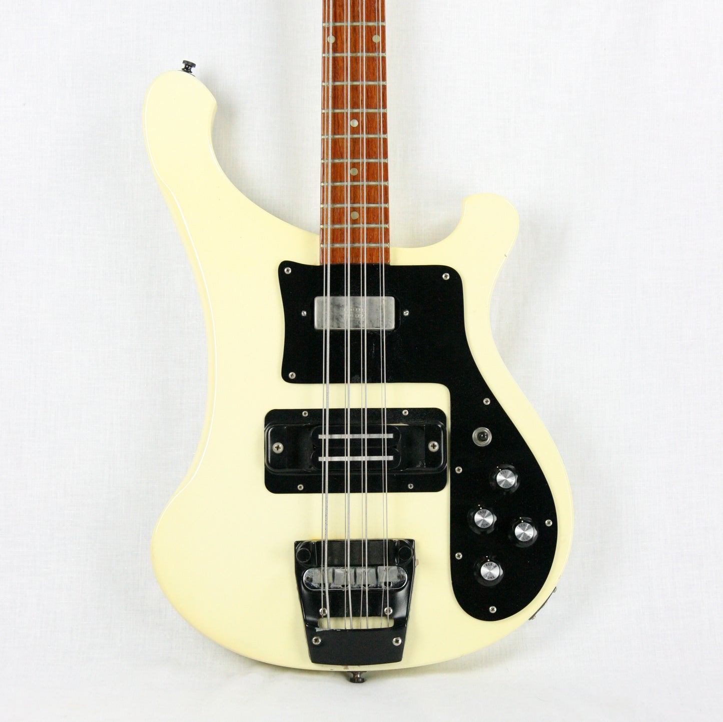 1988 Rickenbacker 4003 S/8 String Bass! 4003S Rare White w/ Black Parts! 8 String 4000, 4001