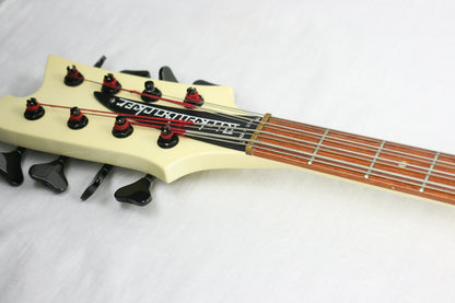 1988 Rickenbacker 4003 S/8 String Bass! 4003S Rare White w/ Black Parts! 8 String 4000, 4001