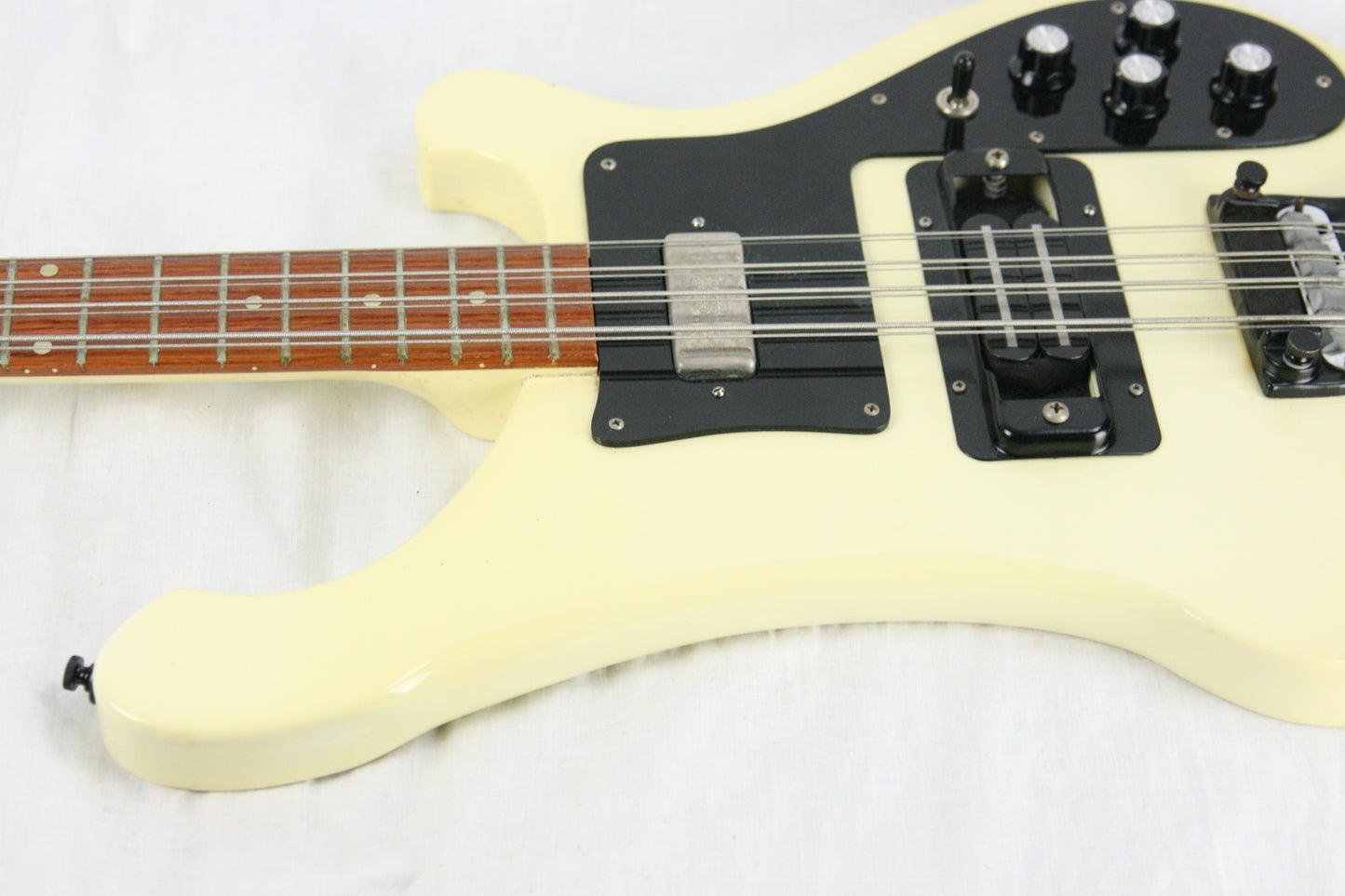 1988 Rickenbacker 4003 S/8 String Bass! 4003S Rare White w/ Black Parts! 8 String 4000, 4001