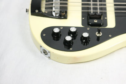 1988 Rickenbacker 4003 S/8 String Bass! 4003S Rare White w/ Black Parts! 8 String 4000, 4001