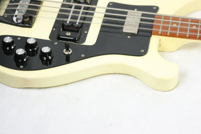 1988 Rickenbacker 4003 S/8 String Bass! 4003S Rare White w/ Black Parts! 8 String 4000, 4001