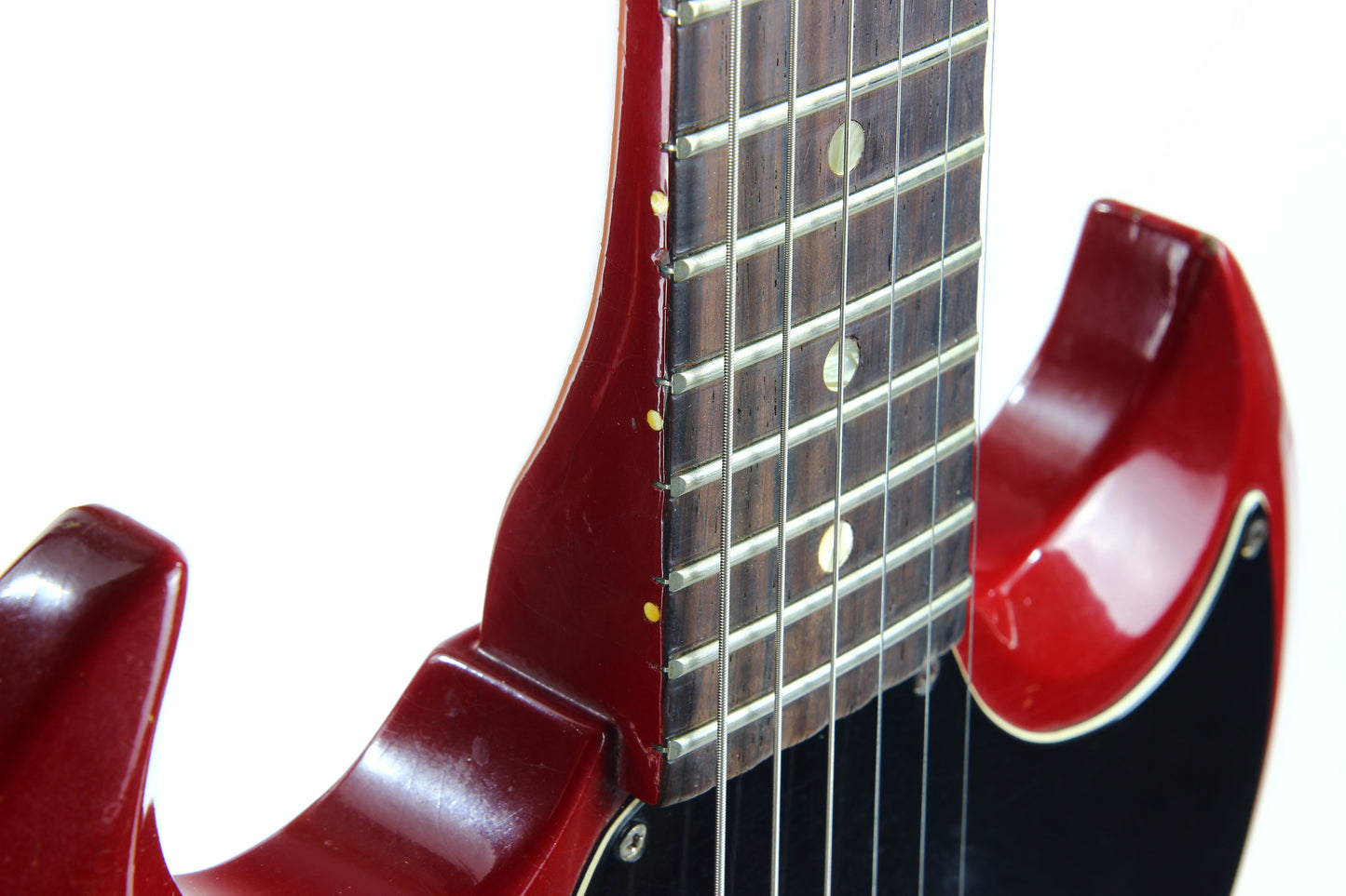 1965 Gibson SG Junior EMBER RED Wide Nut Les Paul Jr. Custom Color