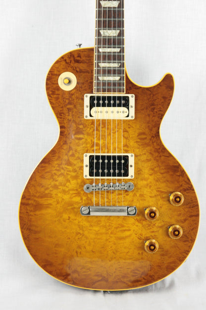 1996 Gibson YAMANO '58 Les Paul Reissue Historic QUILT Flametop! 1958 R8 1959 R9 Custom Shop