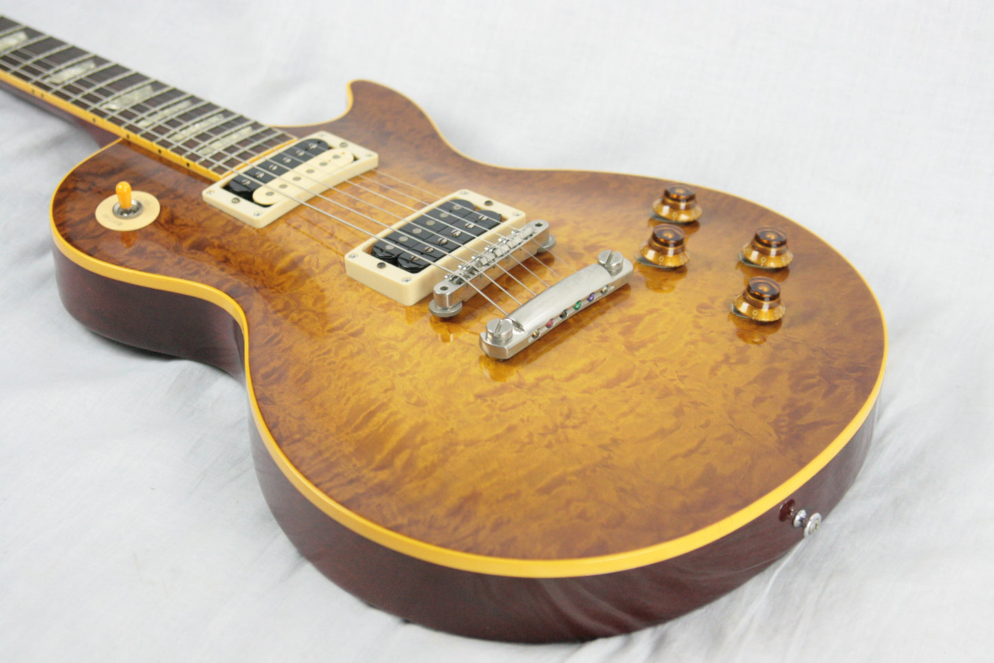 1996 Gibson YAMANO '58 Les Paul Reissue Historic QUILT Flametop! 1958 R8 1959 R9 Custom Shop