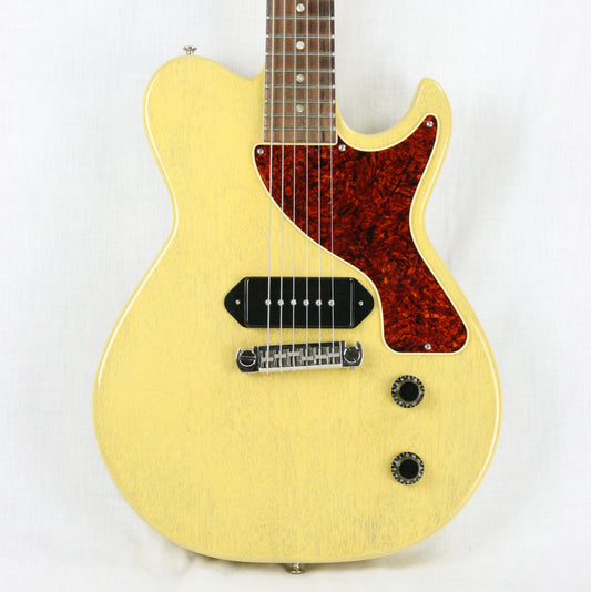 2011 Johan Gustavsson Bluesmaster Junior TV Yellow! Gibson Les Paul Jr. style!