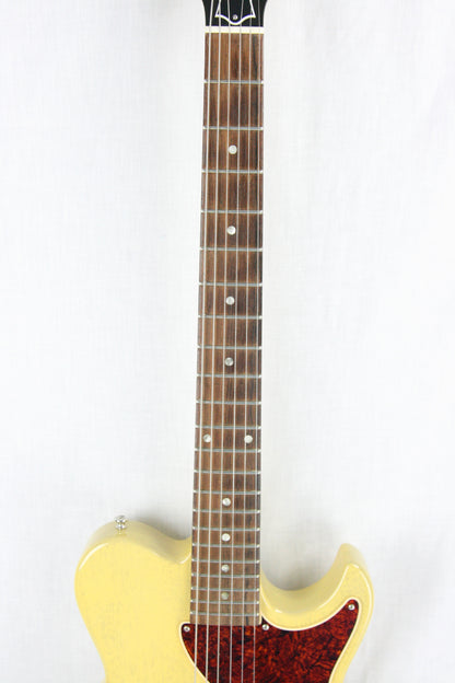 2011 Johan Gustavsson Bluesmaster Junior TV Yellow! Gibson Les Paul Jr. style!