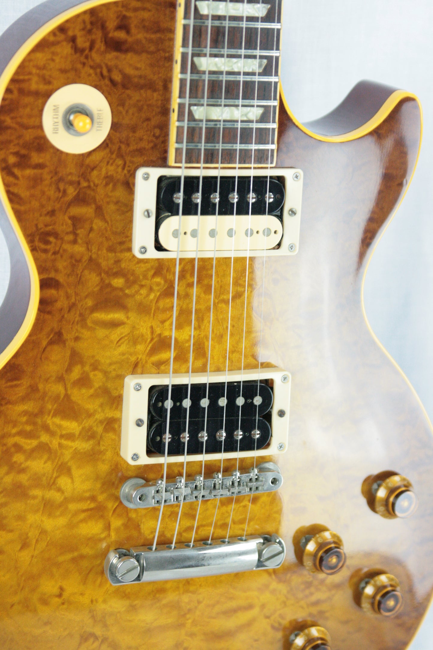 1996 Gibson YAMANO '58 Les Paul Reissue Historic QUILT Flametop! 1958 R8 1959 R9 Custom Shop