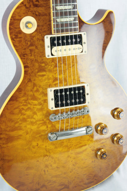 1996 Gibson YAMANO '58 Les Paul Reissue Historic QUILT Flametop! 1958 R8 1959 R9 Custom Shop