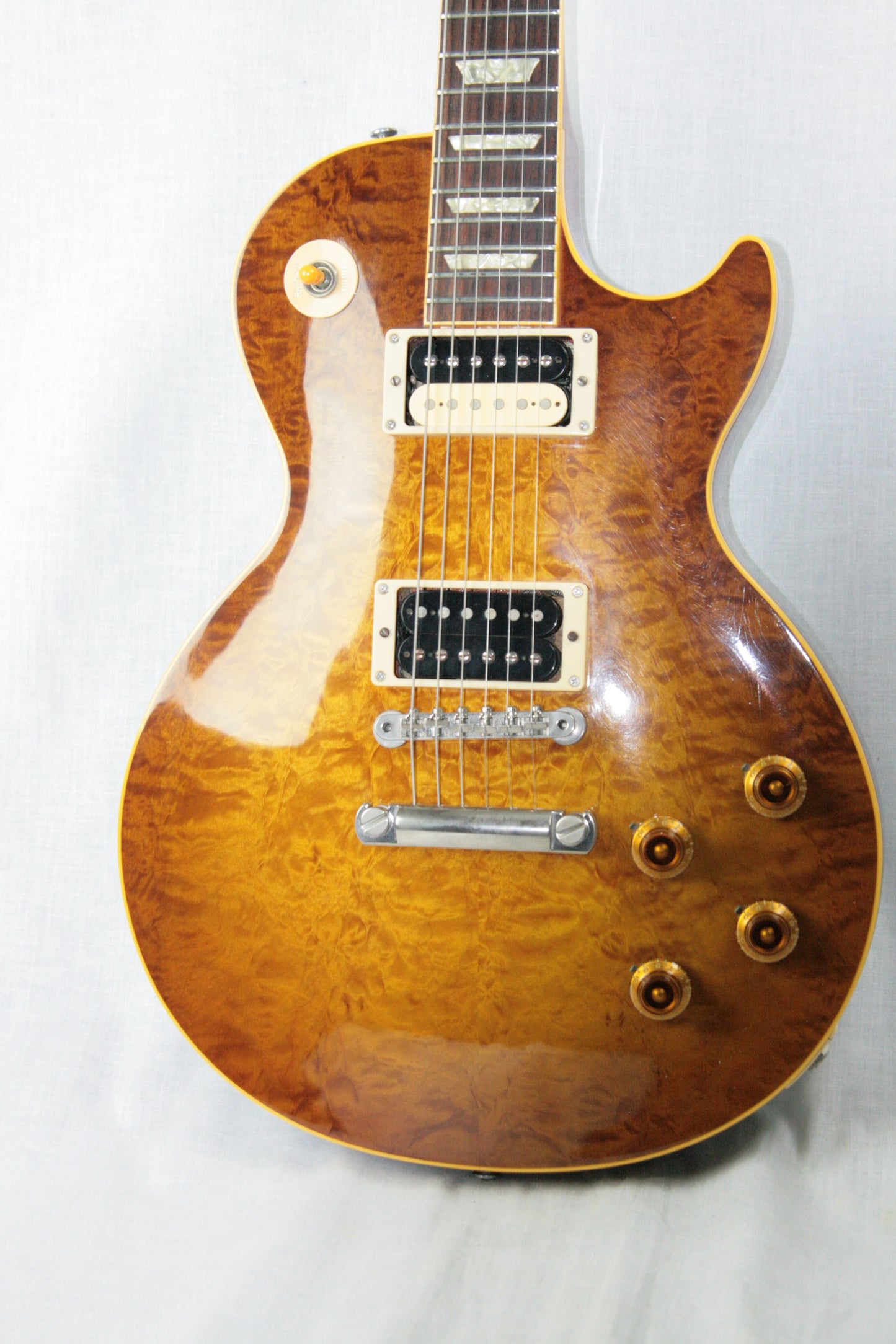 1996 Gibson YAMANO '58 Les Paul Reissue Historic QUILT Flametop! 1958 R8 1959 R9 Custom Shop