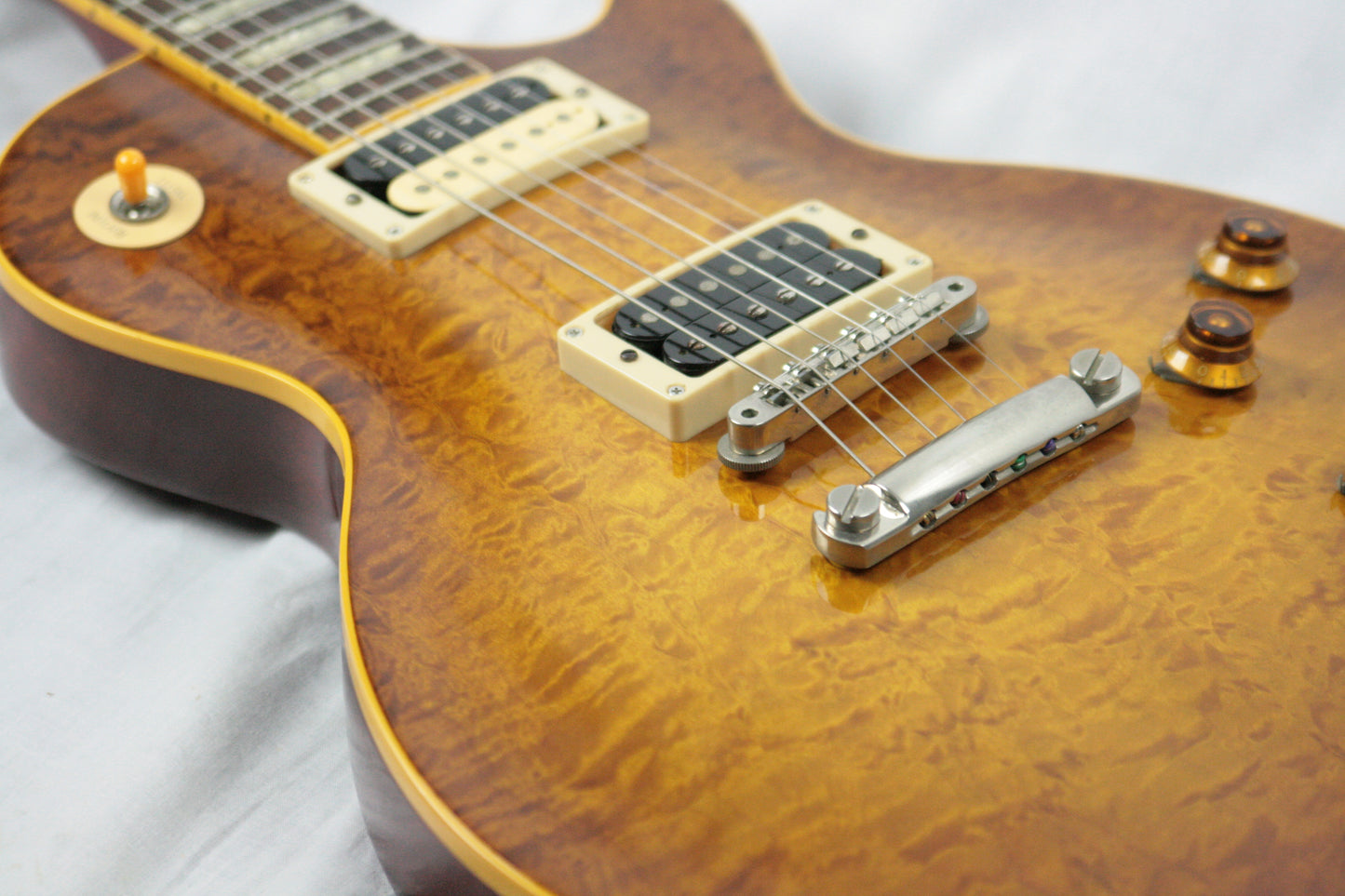 1996 Gibson YAMANO '58 Les Paul Reissue Historic QUILT Flametop! 1958 R8 1959 R9 Custom Shop