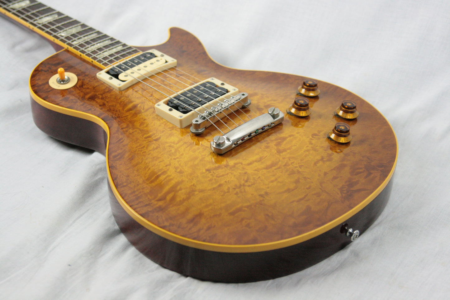 1996 Gibson YAMANO '58 Les Paul Reissue Historic QUILT Flametop! 1958 R8 1959 R9 Custom Shop