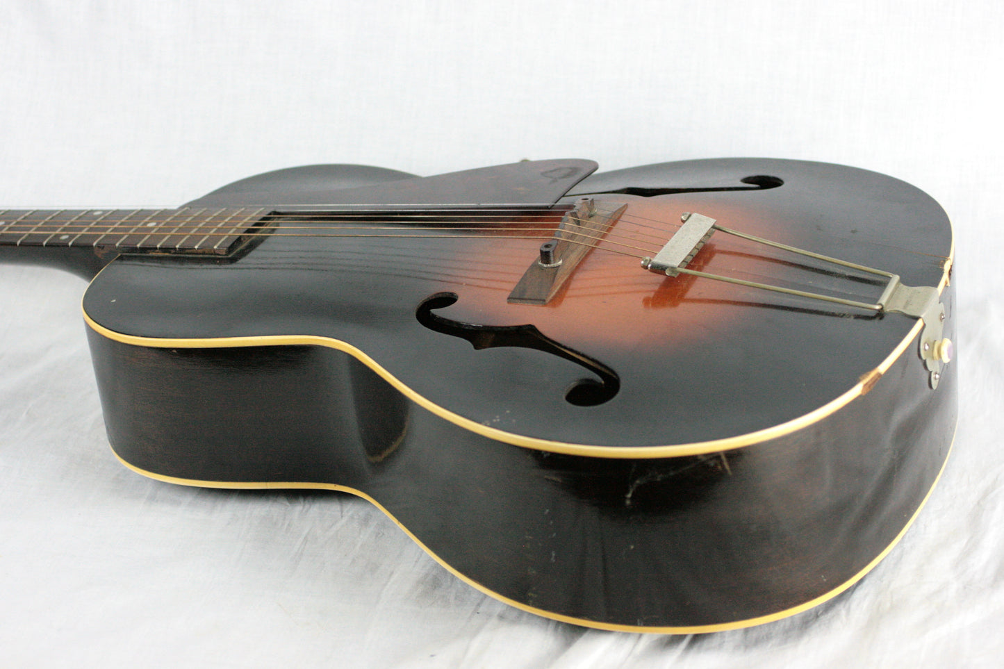 c 1934 Cromwell Gibson KG-21 Vintage Archtop Acoustic Guitar L-30 Kalamazoo 1930's