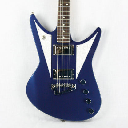 2012 Campbell American Space Biscuit Metallic Blue! Dimarzio Pickups, Nitro Finish