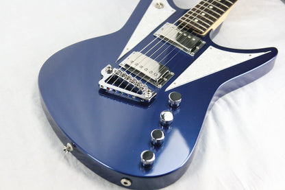 2012 Campbell American Space Biscuit Metallic Blue! Dimarzio Pickups, Nitro Finish