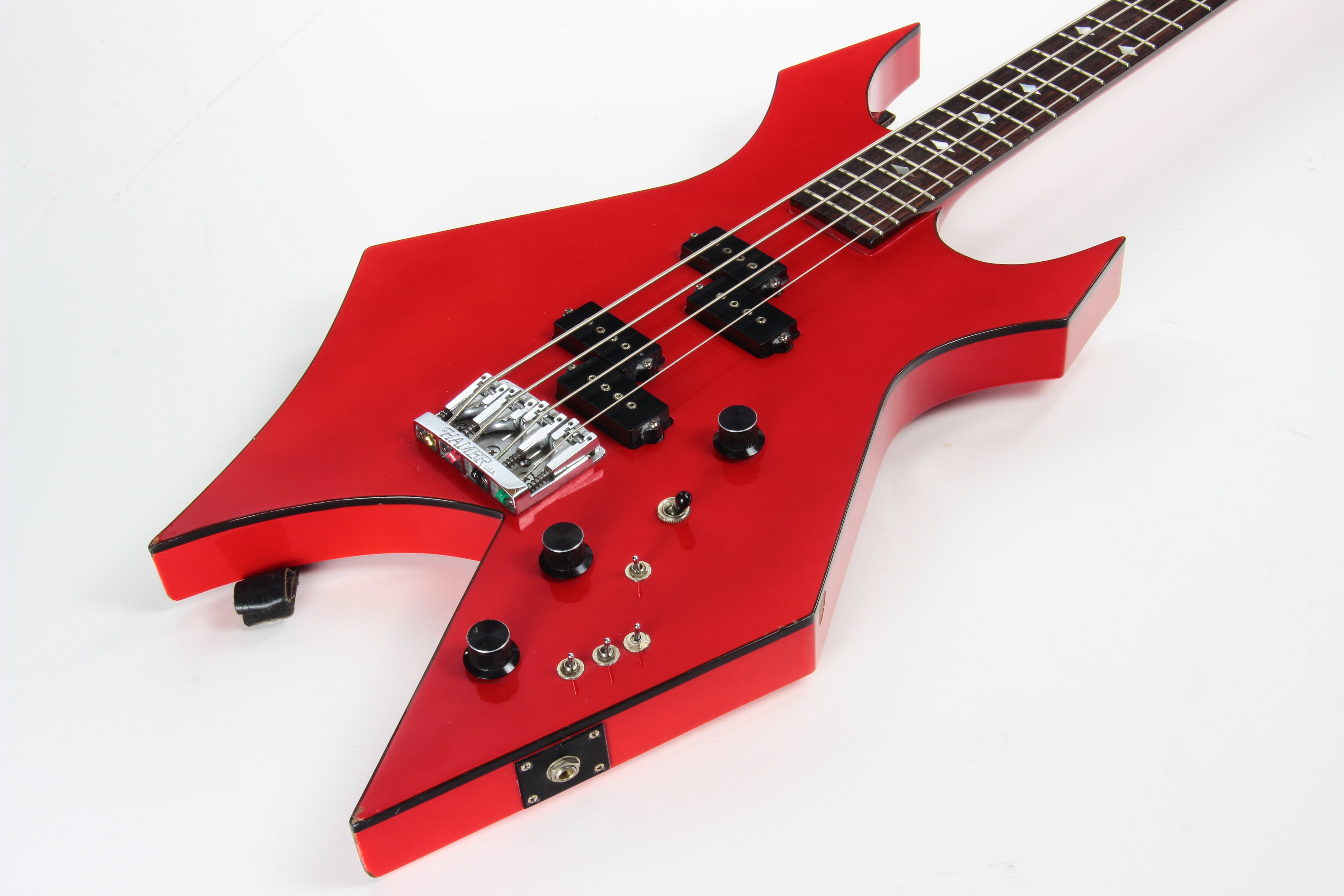 c. 1984 BC Rich USA Warlock Bass Nikki Sixx - Rare Bound Neck Through –  Kansas City Vintage Guitars