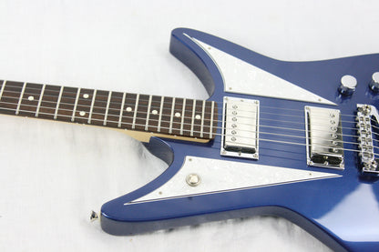 2012 Campbell American Space Biscuit Metallic Blue! Dimarzio Pickups, Nitro Finish