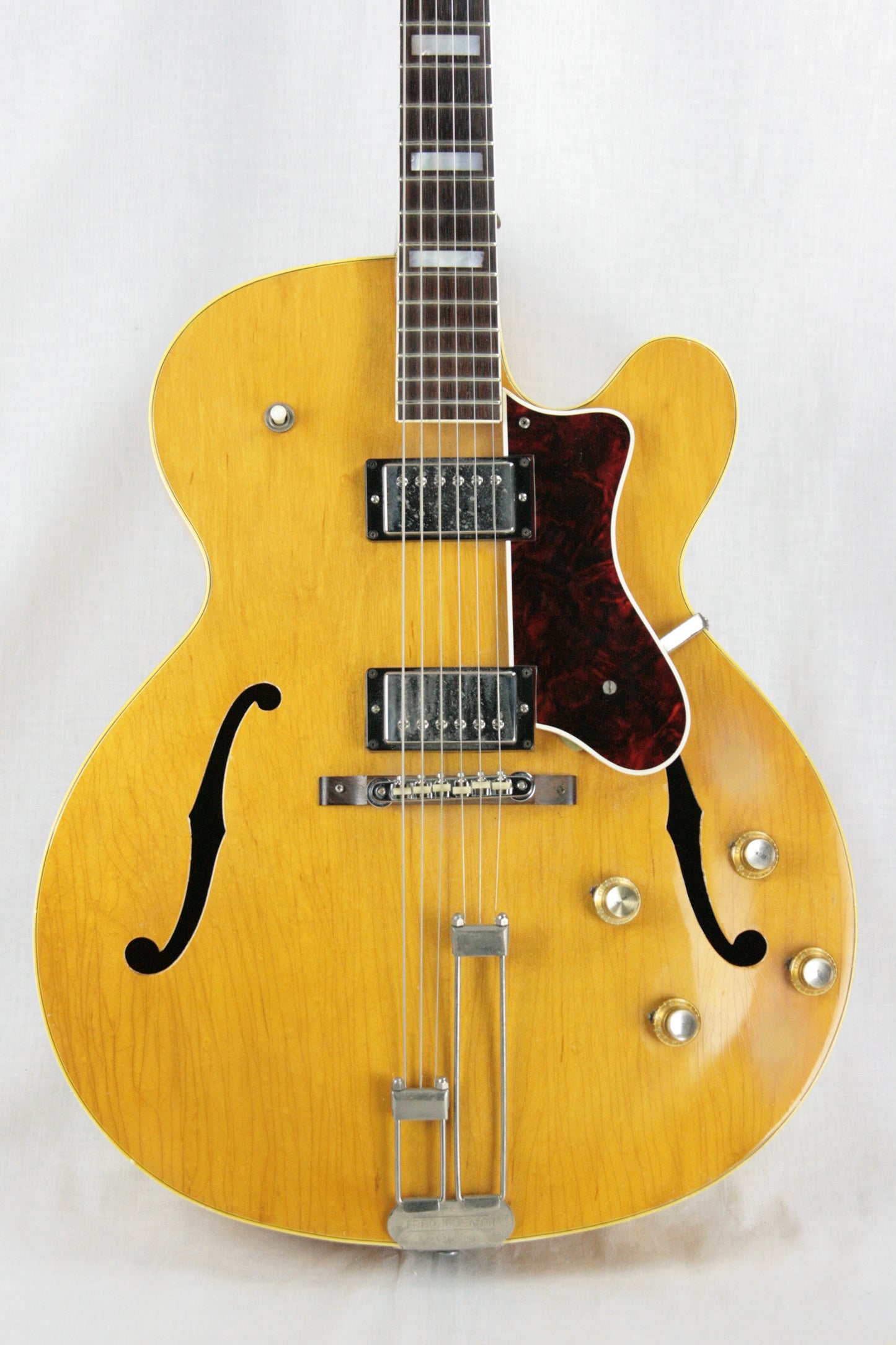 1963 Epiphone Broadway E252N Natural Blonde! Gibson Kalamazoo Archtop! Vintage!