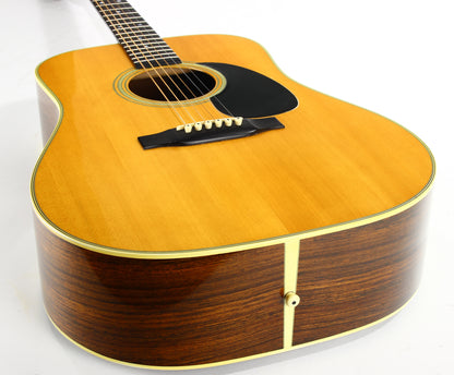 1974 Martin D-28 CLEAN All-Original -- Natural, Dreadnought, Rosewood Back/Sides, Blue Case!