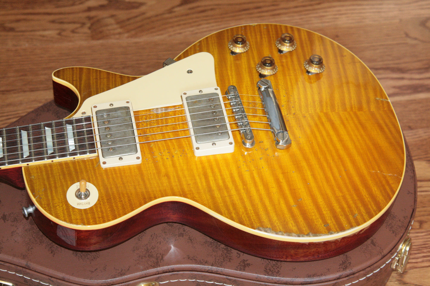 1959 Gibson AGED & SIGNED Ace Frehley 59 Les Paul Reissue! R9 True Historic 2015 Lemon Burst