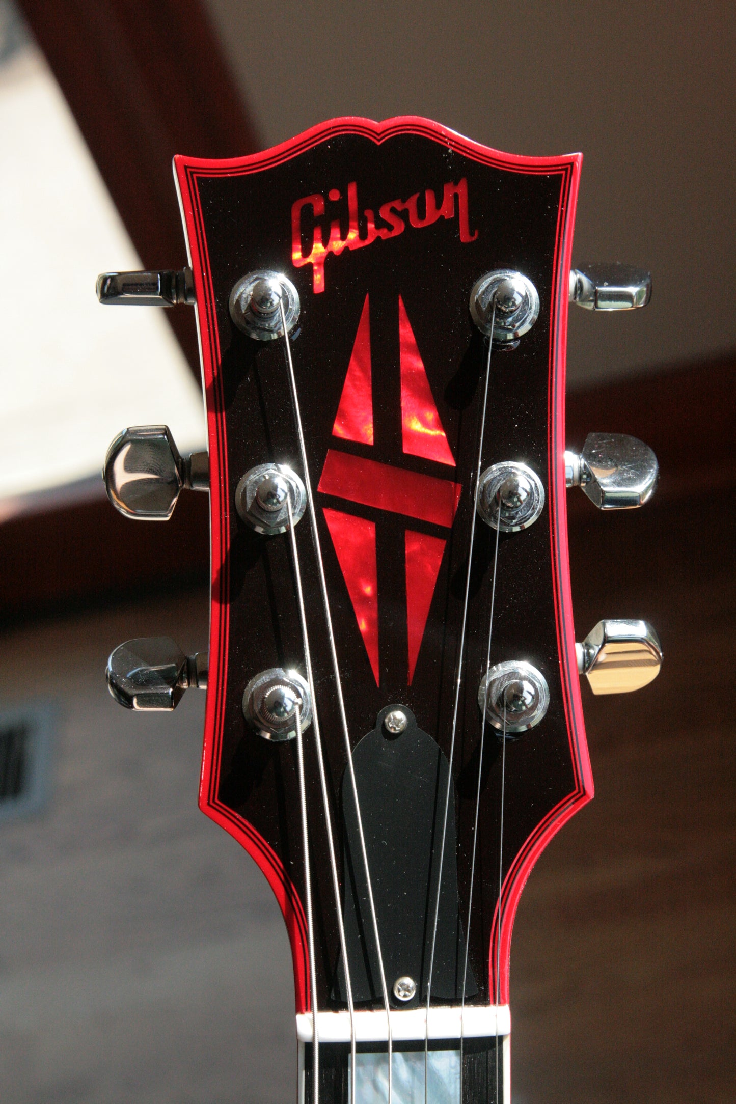 2009 Gibson BLACK WIDOW Les Paul #1 of 25! Custom Shop Ebony Board, Black Red Stinger! Flametop! 1959 Neck!