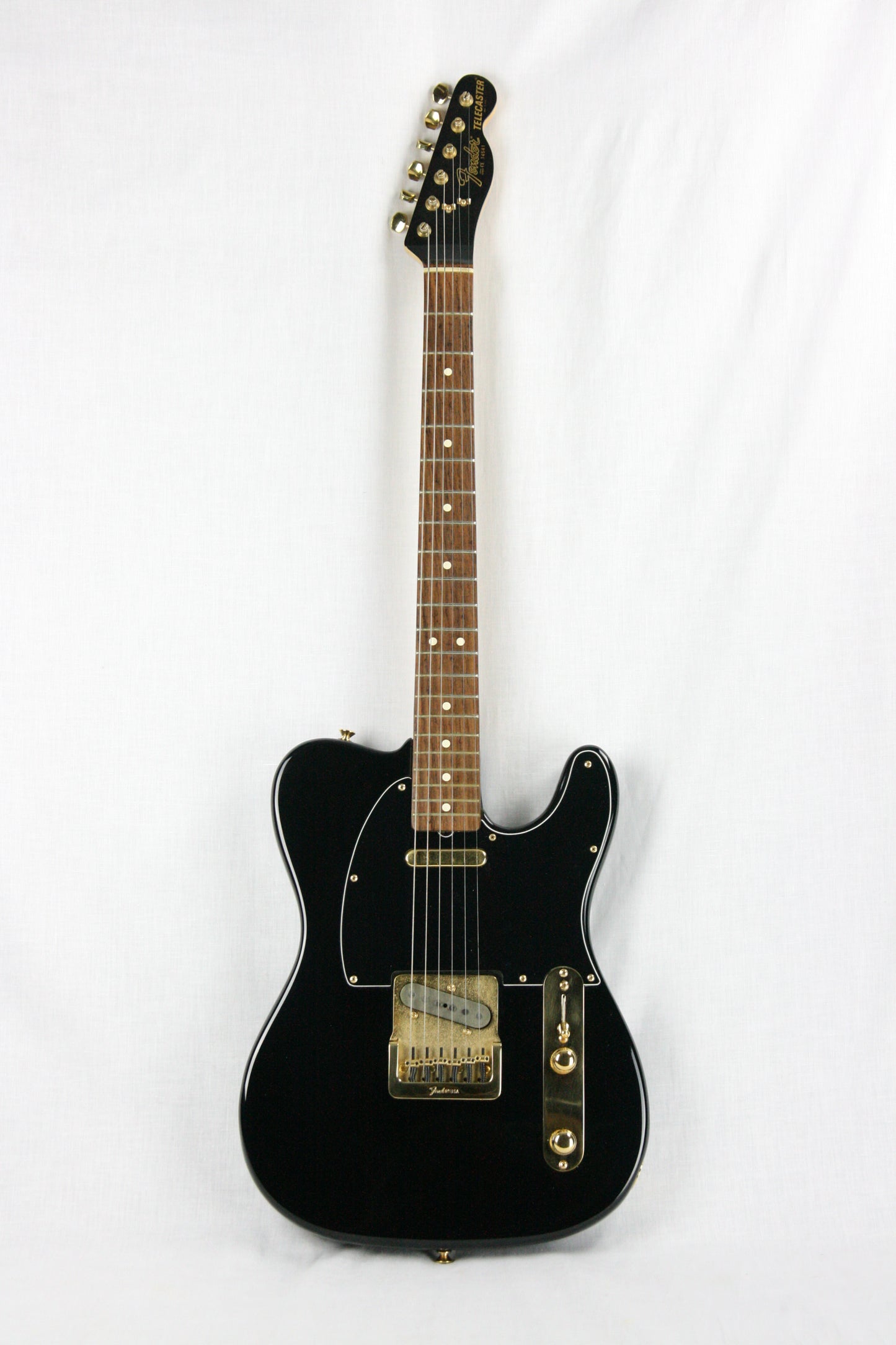 1981 Fender Black Gold Telecaster w/ OHSC, Tags! Collector's Edition! MINTY! tele