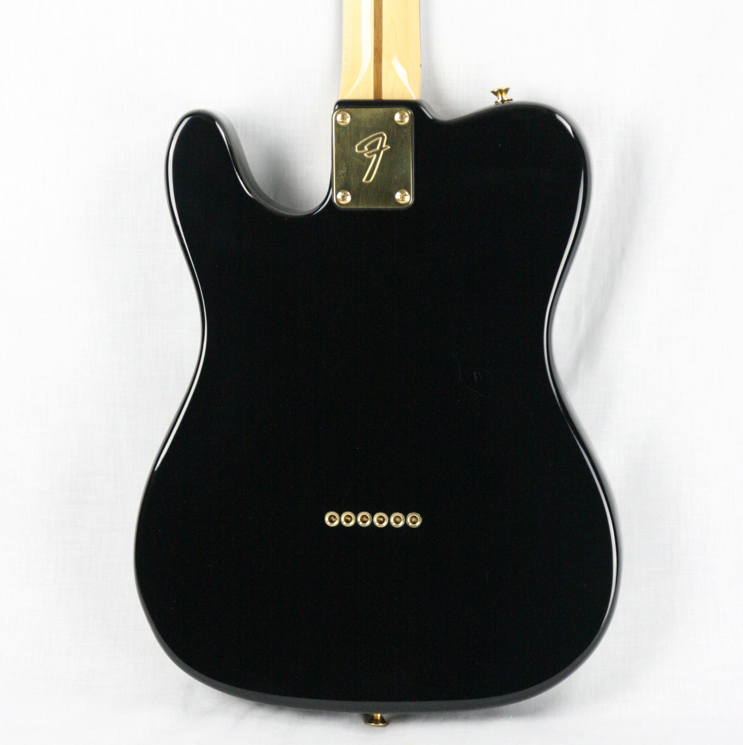 *SOLD*  1981 Fender Black Gold Telecaster w/ OHSC, Tags! Collector's Edition! MINTY! tele